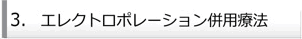 3.エレクトロポレーション併用療法