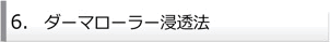 6.ダーマローラー浸透法