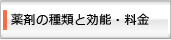 薬剤の種類と効能・料金